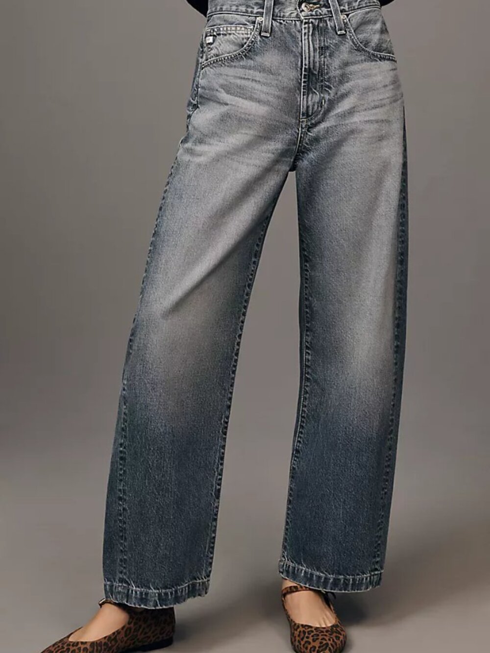 AG Hattie High-Rise Barrel Jeans 27 4 - Picture 2 of 11